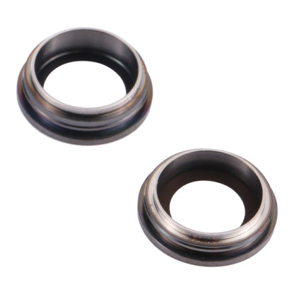 2 PCS Rear Camera Glass Lens Metal Inside Protector Hoop Ring for iPhone 13 / 13 Mini by buy2fix
