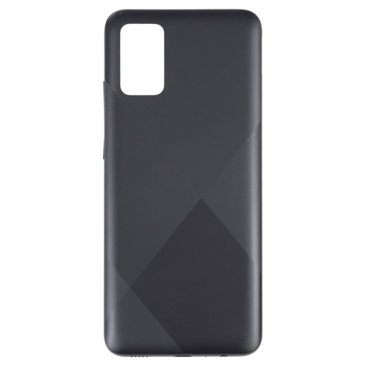For Samsung Galaxy A02s SM-A025F Battery Back Cover (Black) - Back Cover by buy2fix | Online Shopping UK | buy2fix