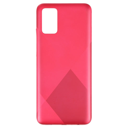 For Samsung Galaxy A02s SM-A025F Battery Back Cover (Red) - Back Cover by buy2fix | Online Shopping UK | buy2fix