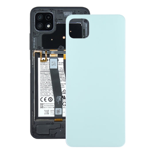 For Samsung Galaxy A22 5G Battery Back Cover (Green) - Back Cover by buy2fix | Online Shopping UK | buy2fix