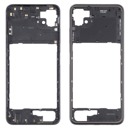 For Samsung Galaxy A22 5G Middle Frame Bezel Plate (Black) - Frame Bezel Plate by buy2fix | Online Shopping UK | buy2fix