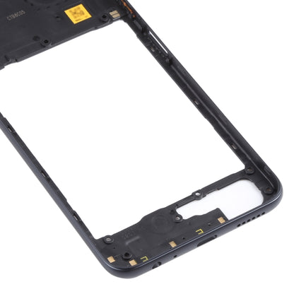 For Samsung Galaxy A22 5G Middle Frame Bezel Plate (Black) - Frame Bezel Plate by buy2fix | Online Shopping UK | buy2fix