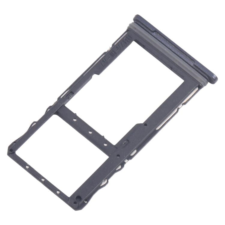 For Motorola Moto G50 SIM Card Tray + Micro SD Card Tray (Black) - Card Socket by buy2fix | Online Shopping UK | buy2fix