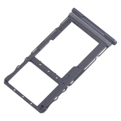 For Motorola Moto G50 SIM Card Tray + Micro SD Card Tray (Black) - Card Socket by buy2fix | Online Shopping UK | buy2fix