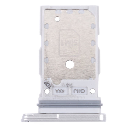 For Samsung Galaxy S21 FE 5G SM-G990B Original SIM Card Tray + SIM Card Tray (White) - Card Tray by buy2fix | Online Shopping UK | buy2fix