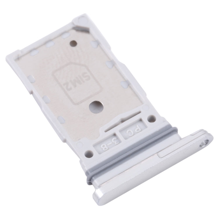 For Samsung Galaxy S21 FE 5G SM-G990B Original SIM Card Tray + SIM Card Tray (White) - Card Tray by buy2fix | Online Shopping UK | buy2fix
