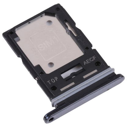 For Samsung Galaxy A53 5G SM-A536B Original SIM Card Tray + SIM Card Tray / Micro SD card tray (Black) - Card Tray by buy2fix | Online Shopping UK | buy2fix