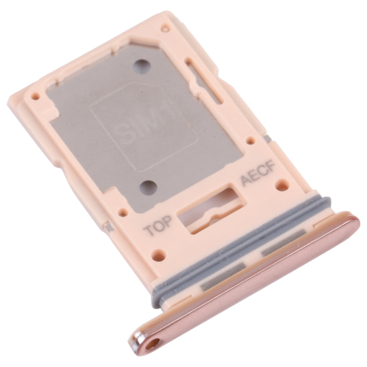 For Samsung Galaxy A53 5G SM-A536B Original SIM Card Tray + SIM Card Tray / Micro SD card tray (Gold) - Card Tray by buy2fix | Online Shopping UK | buy2fix