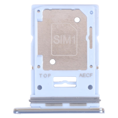 For Samsung Galaxy A53 5G SM-A536B Original SIM Card Tray + SIM Card Tray / Micro SD card tray (Blue) - Card Tray by buy2fix | Online Shopping UK | buy2fix