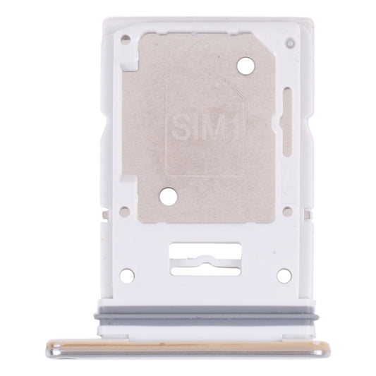 For Samsung Galaxy A53 5G SM-A536B Original SIM Card Tray + SIM Card Tray / Micro SD card tray (White) - Card Tray by buy2fix | Online Shopping UK | buy2fix