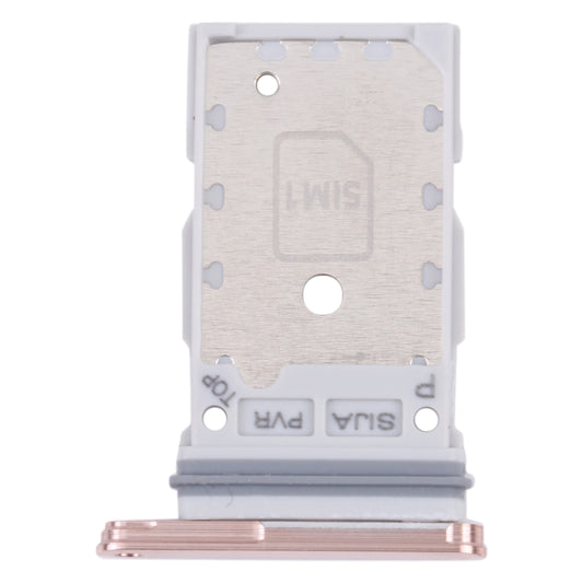 For Samsung Galaxy S22+ 5G / S22 5G / SM-S906B SM-S901B Original SIM Card Tray + SIM Card Tray (Gold) -  by buy2fix | Online Shopping UK | buy2fix