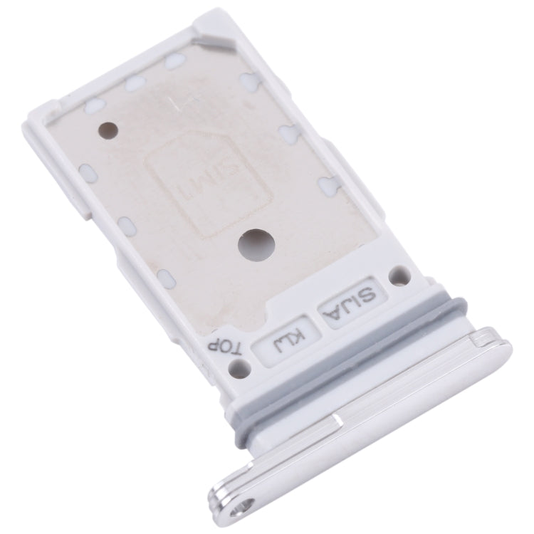 For Samsung Galaxy S22+ 5G / S22 5G / SM-S906B SM-S901B Original SIM Card Tray + SIM Card Tray (White) -  by buy2fix | Online Shopping UK | buy2fix