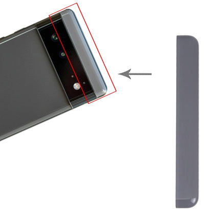 Front Upper Top Back Cover for Google Pixel 6 (Black) by buy2fix