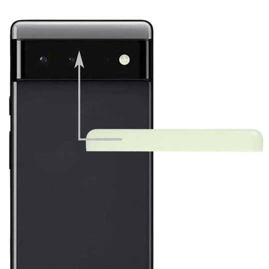 Front Upper Top Back Cover for Google Pixel 6 (Green)