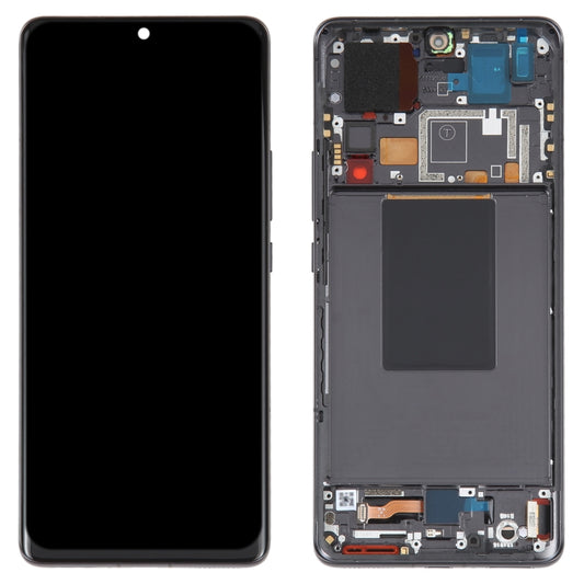 For Xiaomi 12 Pro / 12S Pro AMOLED Original LCD Screen Digitizer Full Assembly with Frame(Black) by buy2fix
