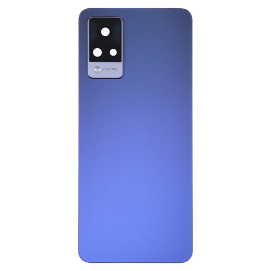 For vivo V21 Original Battery Back Cover with Camera Lens Cover(Blue) by buy2fix