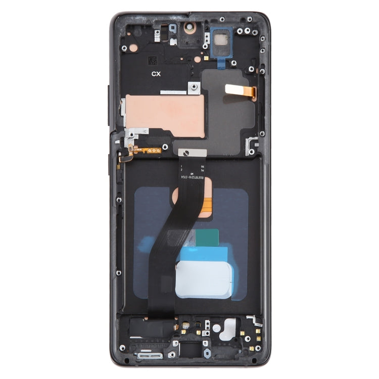 OLED LCD Screen For Samsung Galaxy S21 Ultra 5G SM-G998B Digitizer Full Assembly with Frame, Display Size: 6.78 inch(Black) - LCD Screen by buy2fix | Online Shopping UK | buy2fix