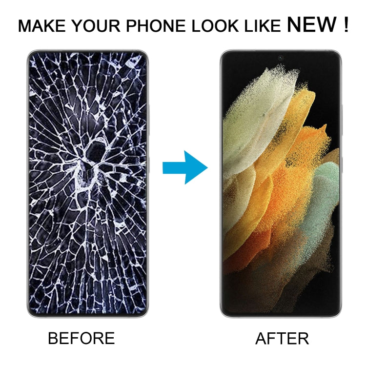 OLED LCD Screen For Samsung Galaxy S21 Ultra 5G SM-G998B Digitizer Full Assembly with Frame, Display Size: 6.78 inch (Silver) - LCD Screen by buy2fix | Online Shopping UK | buy2fix