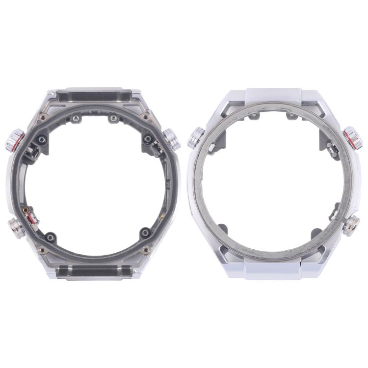 Original LCD Screen Frame Bezel Plate For Huawei Watch Ultimate(Silver) - For Huawei by buy2fix | Online Shopping UK | buy2fix