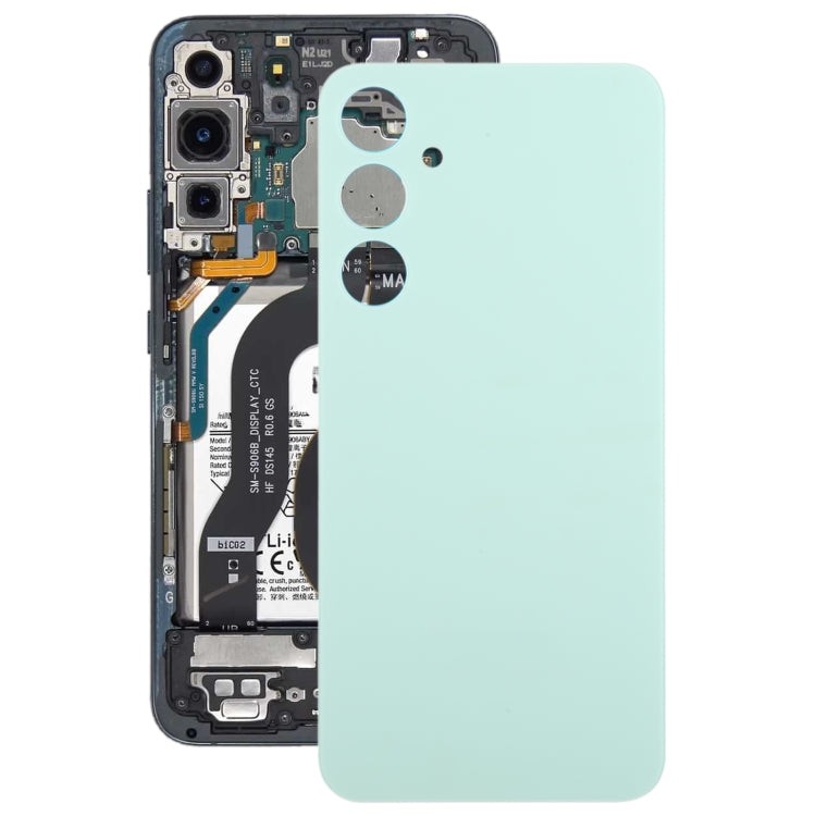 For Samsung Galaxy S23 FE SM-S711B Battery Back Cover(Green) -  by buy2fix | Online Shopping UK | buy2fix