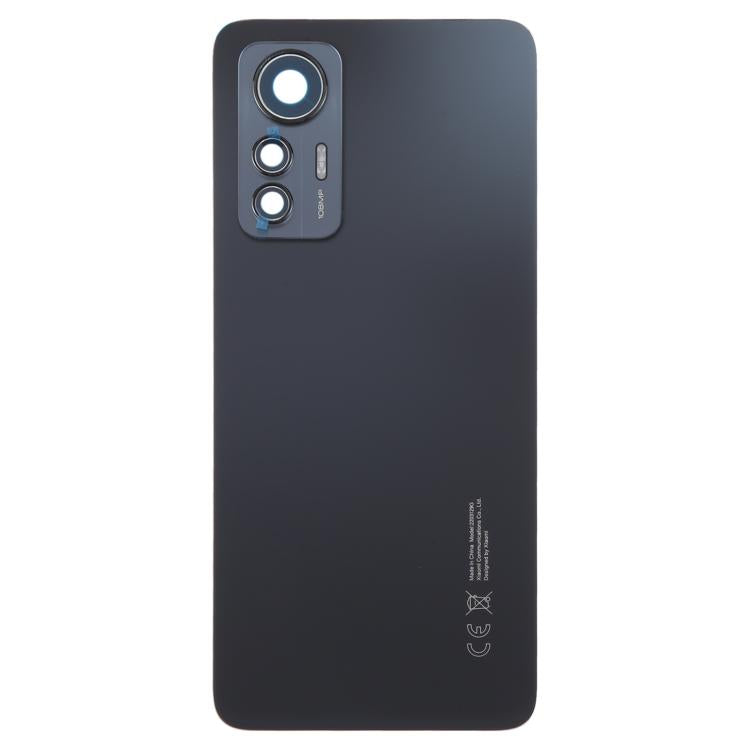 For Xiaomi 12 Lite Original Battery Back Cover(Black) - Back Cover by buy2fix | Online Shopping UK | buy2fix