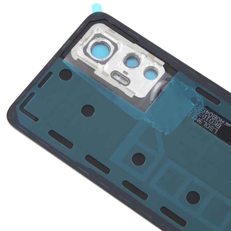 For Xiaomi 12 Lite Original Battery Back Cover(Black) - Back Cover by buy2fix | Online Shopping UK | buy2fix