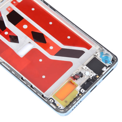 For Honor X50 Original Middle Frame Bezel Plate (Blue) - Full Housing Cover by buy2fix | Online Shopping UK | buy2fix