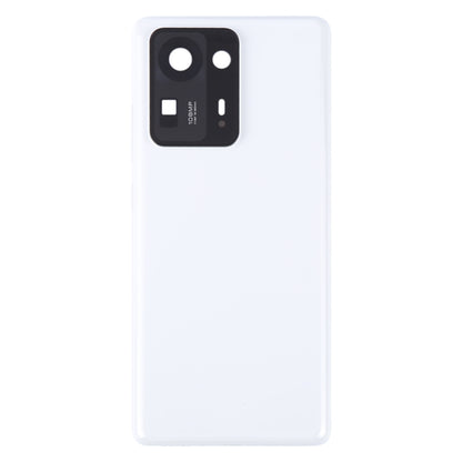 For Xiaomi Mi Mix 4 Original Battery Back Cover(White) - Back Cover by buy2fix | Online Shopping UK | buy2fix