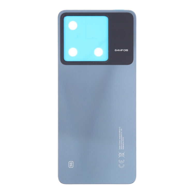 For Xiaomi Poco X6 Original Battery Back Cover(Blue) - Back Cover by buy2fix | Online Shopping UK | buy2fix