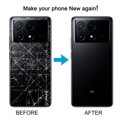 For Xiaomi Poco X6 Original Battery Back Cover(Black) by buy2fix