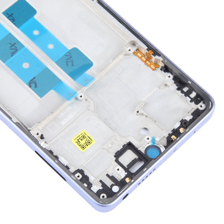 For Xiaomi Poco M6 Pro 4G Original Front Housing LCD Frame Bezel Plate (Purple) - LCD Related Parts by buy2fix | Online Shopping UK | buy2fix