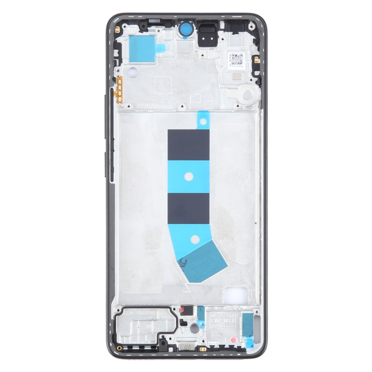 For Xiaomi Redmi Note 13 4G Original Front Housing LCD Frame Bezel Plate (Black) by buy2fix