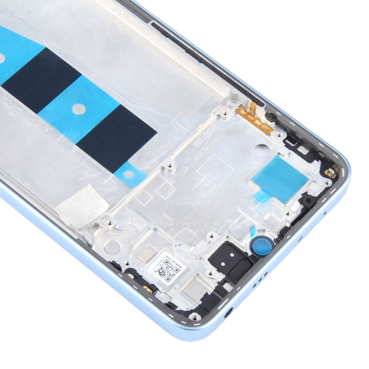 For Xiaomi Redmi Note 13 4G Original Front Housing LCD Frame Bezel Plate (Blue) by buy2fix