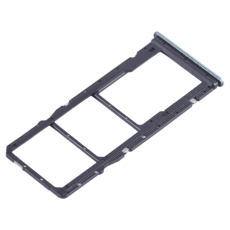 For Xiaomi Redmi Note 12 4G SIM Card Tray + SIM Card Tray + Micro SD Card Tray (Green) by buy2fix