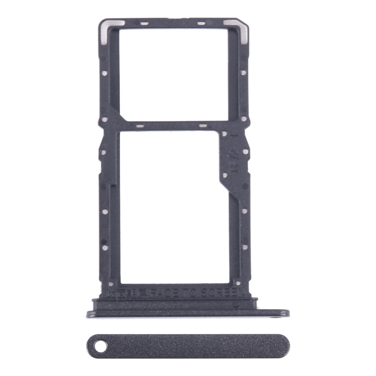For Xiaomi Redmi Note 13 5G SIM Card Tray + SIM / Micro SD Card Tray (Black) by buy2fix