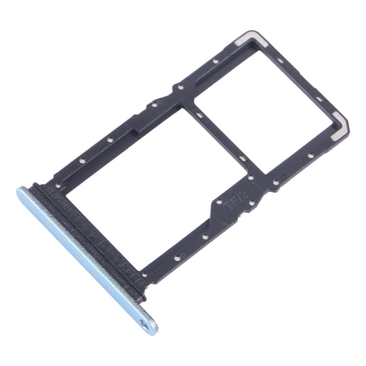 For Xiaomi Redmi Note 13 5G SIM Card Tray + SIM / Micro SD Card Tray (Blue) - Card Tray by buy2fix | Online Shopping UK | buy2fix