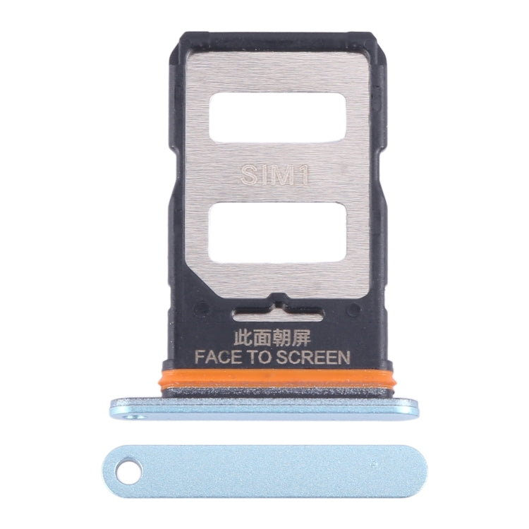 For Xiaomi Redmi Note 13 Pro 5G SIM Card Tray + SIM Card Tray (Blue) by buy2fix