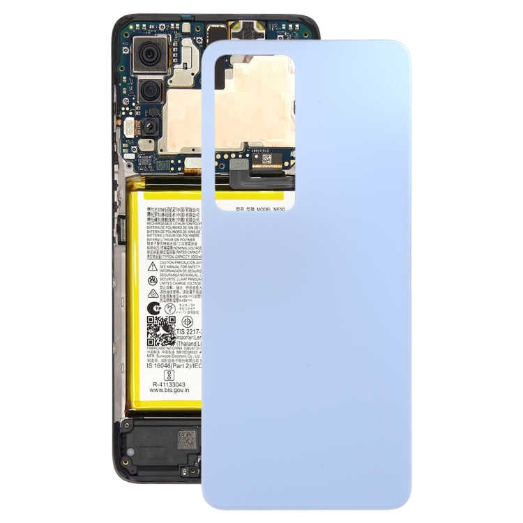 For Tecno Camon 18 Premier CH9 CH9n Original Battery Back Cover(Blue) - Back Cover by buy2fix | Online Shopping UK | buy2fix