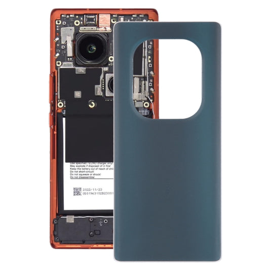 For Tecno Phantom X2 Pro AD9 Original Battery Back Cover(Blue) - Back Cover by buy2fix | Online Shopping UK | buy2fix