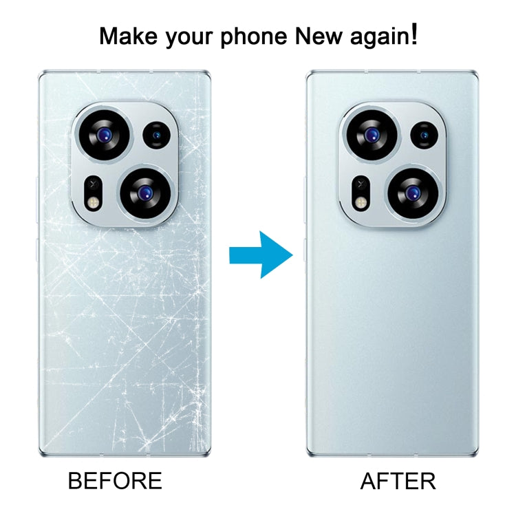 For Tecno Phantom X2 Pro AD9 Original Battery Back Cover(White) by buy2fix