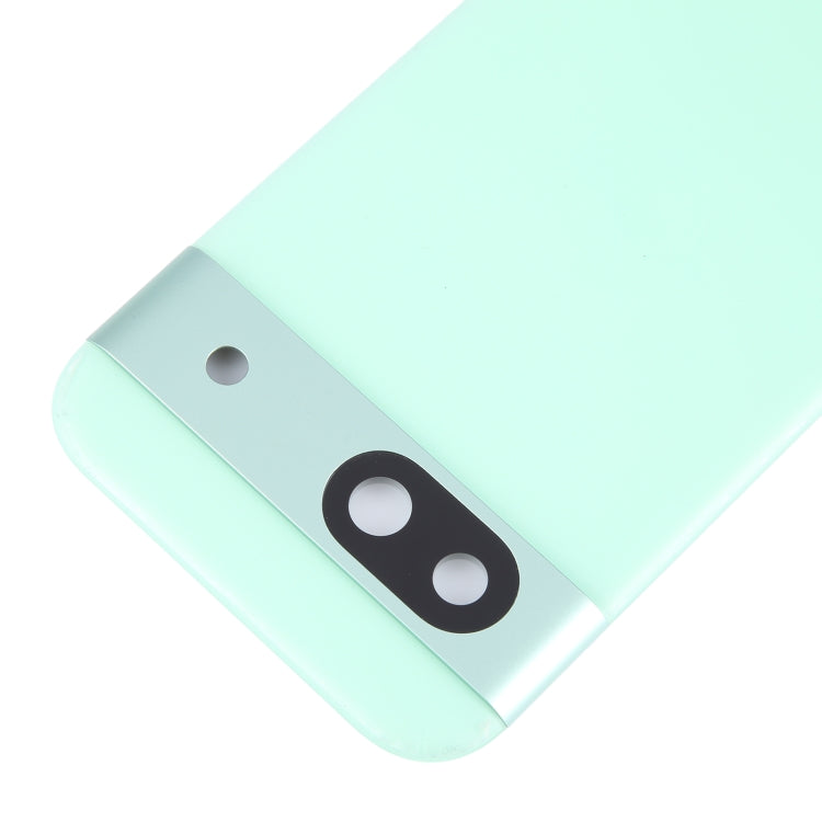 For Google Pixel 8A Battery Back Cover with Camera Lens Cover(Green) - Back Cover by buy2fix | Online Shopping UK | buy2fix