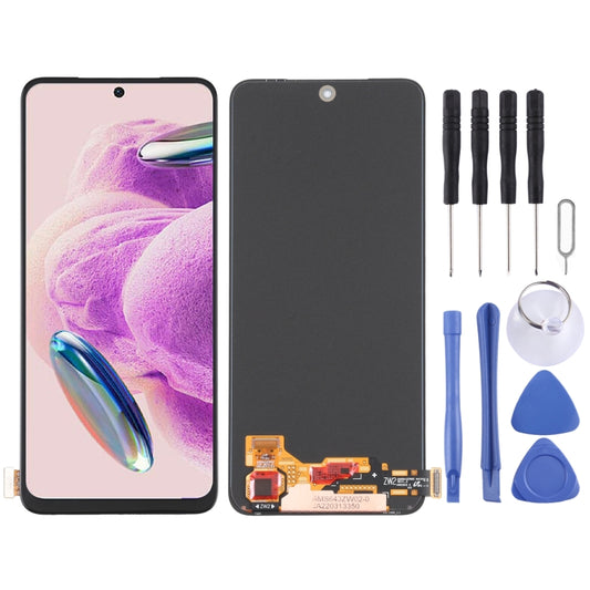 For Xiaomi Redmi Note 12S AMOLED Material Original LCD Screen and Digitizer Full Assembly - LCD Screen by buy2fix | Online Shopping UK | buy2fix