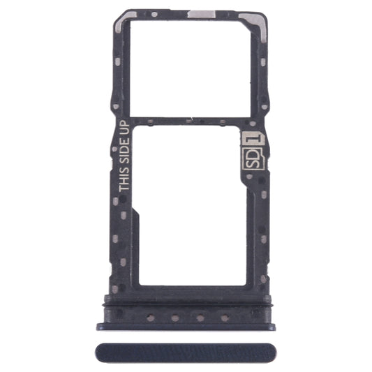 For Motorola Moto G 5G 2023 Original SIM Card Tray + Micro SD Card Tray (Black) - Card Socket by buy2fix | Online Shopping UK | buy2fix