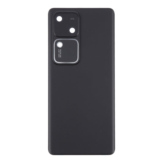 For vivo V30 Battery Back Cover with Camera Lens Cover(Black) by buy2fix