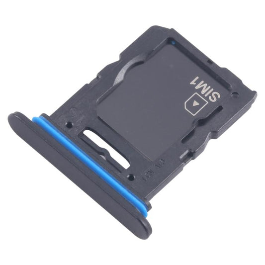 For Sony Xperia 10 V Original SIM Card Tray + Micro SD Card Tray (Black) - Card Tray by buy2fix | Online Shopping UK | buy2fix