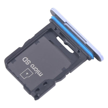 For Sony Xperia 10 V Original SIM Card Tray + Micro SD Card Tray (Purple) by buy2fix