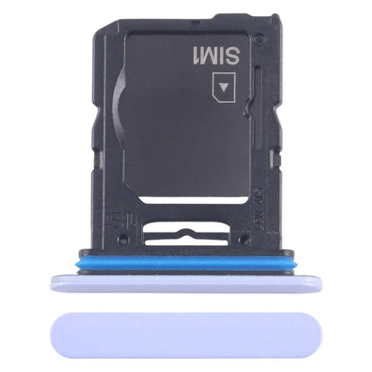 For Sony Xperia 10 V Original SIM Card Tray + Micro SD Card Tray (Purple) by buy2fix