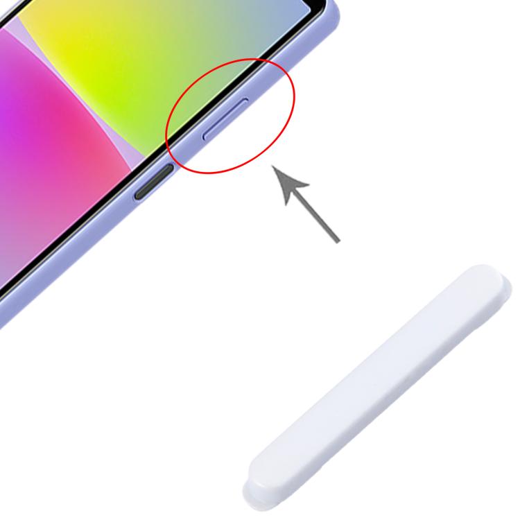 For Sony Xperia 10 IV Original Power Button and Volume Control Button (White) by buy2fix