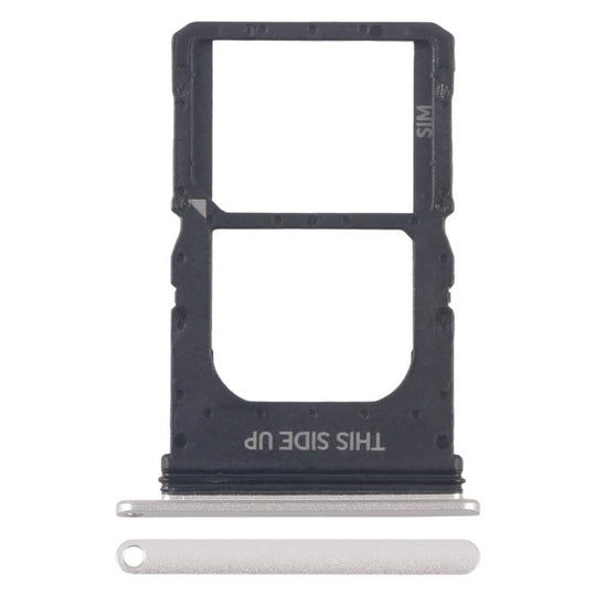 For Motorola Razr 40 Original SIM Card Tray (Silver)