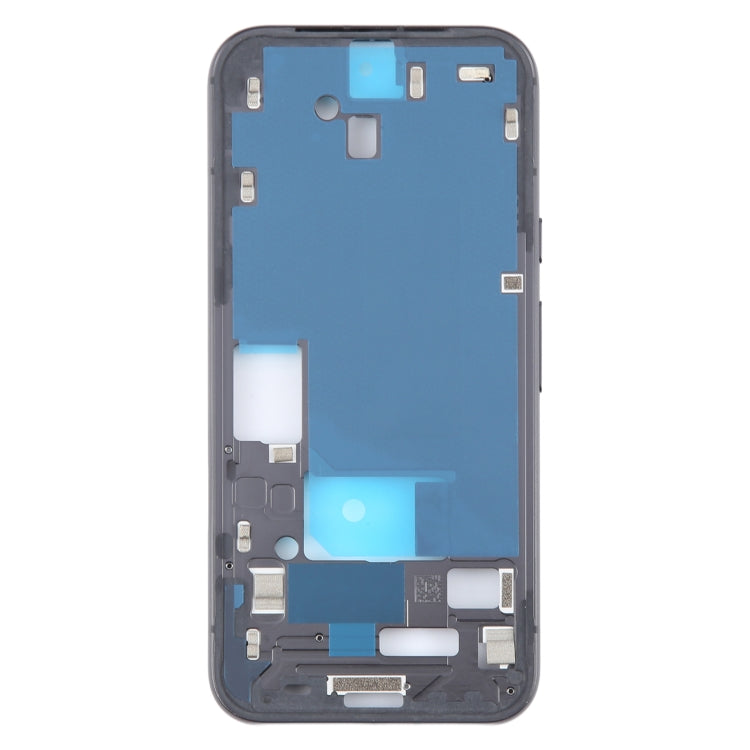 For Google Pixel 8a Original Middle Frame Bezel Plate (Black) - Frame Bezel Plate by buy2fix | Online Shopping UK | buy2fix